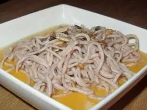 velouté de courge butternut et coco