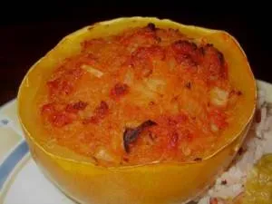 courge farcie au chorizp