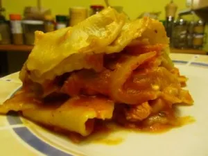 lasagne chèvre dinde