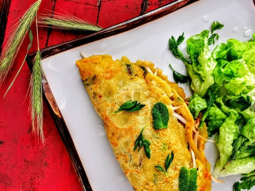 Banh xeo, crêpe vietnamienne