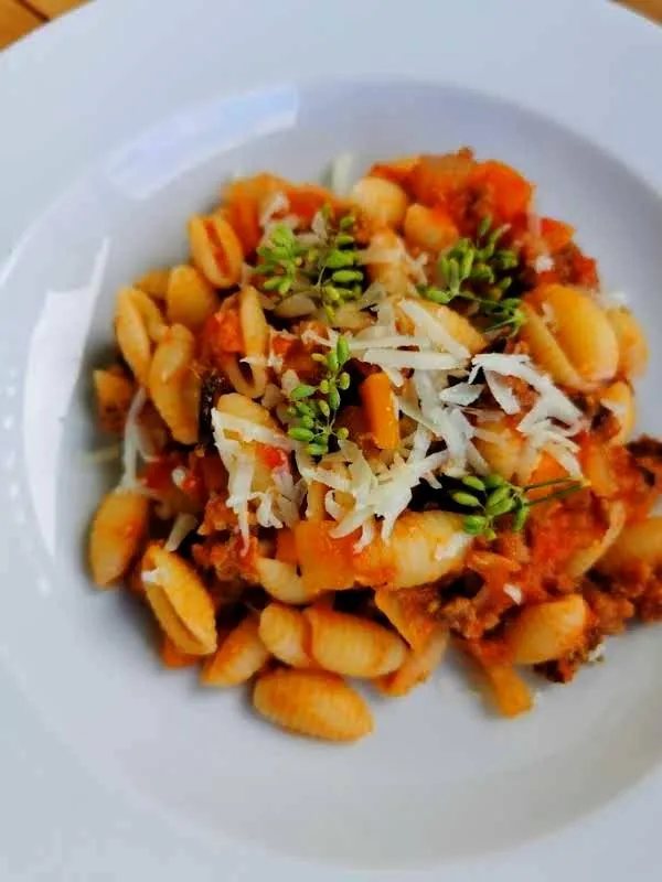 Ragù de Sardaigne à la saucisse