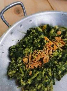 Palak rice, riz indien aux épinards