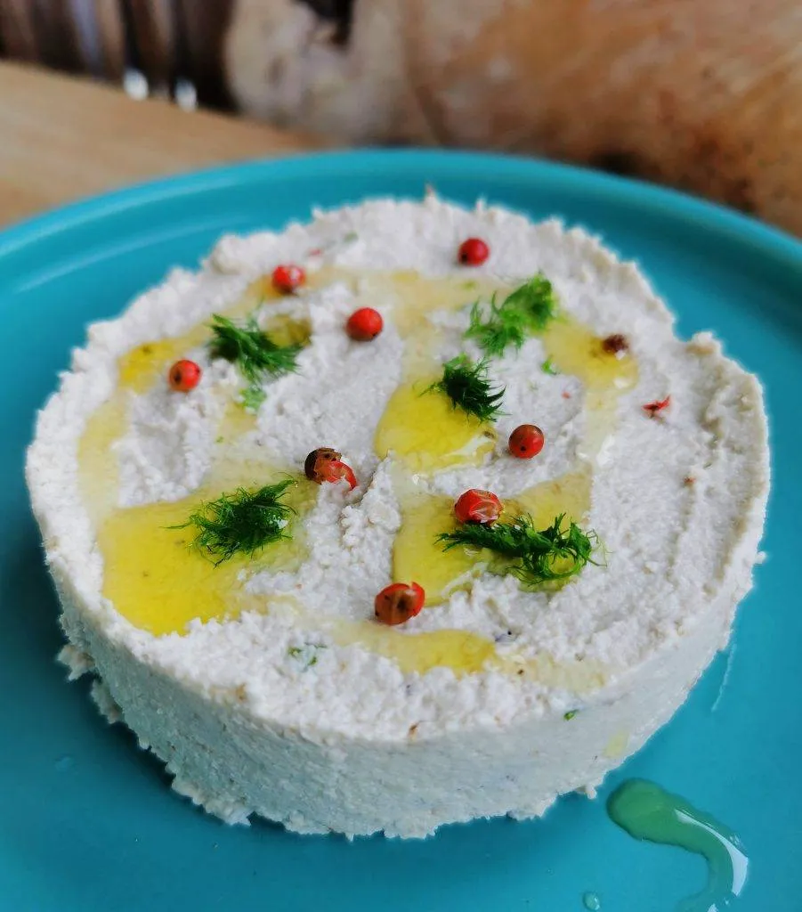 Tartinade noix de cajou, ail et échalote