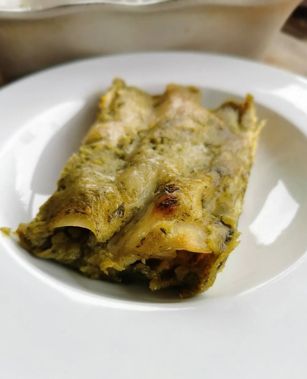 Cannellonis patates courge fanes