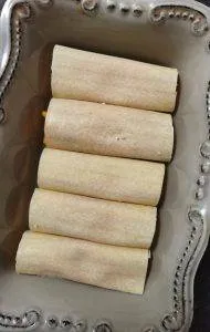 Cannellonis patates courge fanes