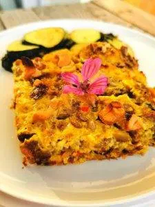 Bobotie d'Afrique du Sud, gratin à la viande hachée et aux épices