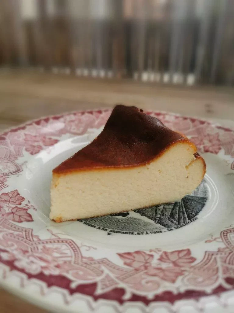 Tarta de queso, gâteau au fromage espagnol