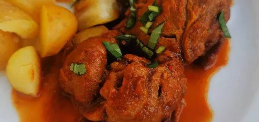 Carrilladas (joues de porc) confites au Pedro Ximenez