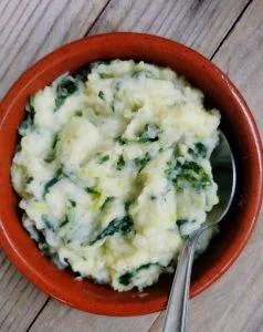 Parmentier chou épinards harengs