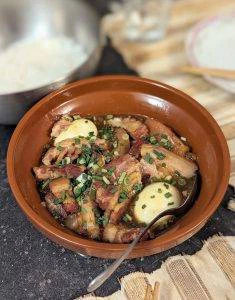 Thit kho trung, poitrine de porc au caramel, Vietnam