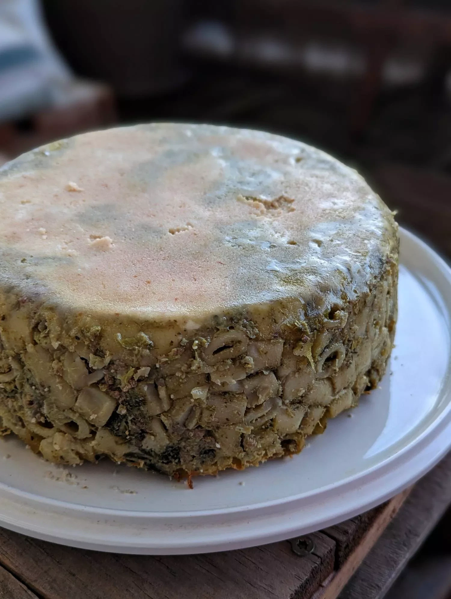 Timballo, gâteau de pâtes italien au fromage