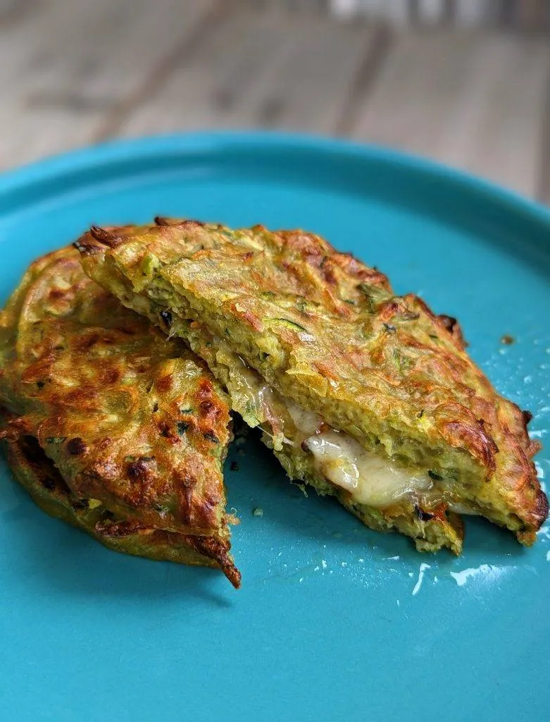 Croque-courgettes jambon fromage à raclette