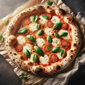 Pizza margherita Naples Campanie