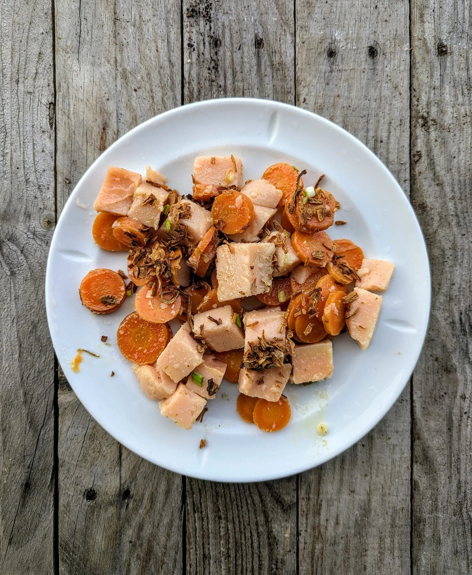 Panisse ou tofu aux lentilles corail